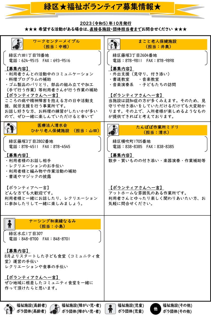 ボランティア